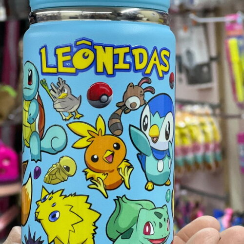 Garrafa Térmica Personalizada Pokemon