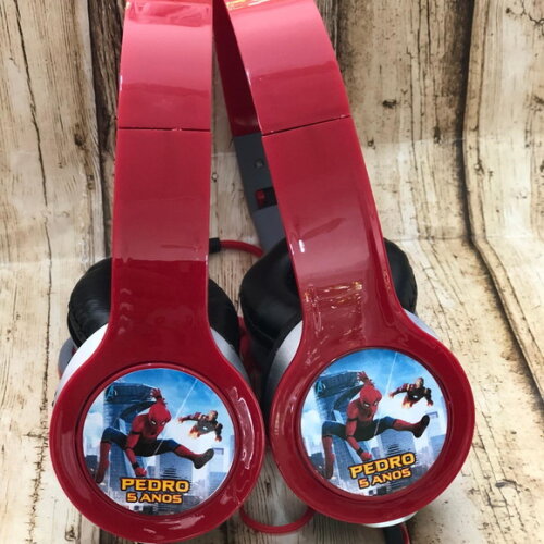 Kit 20 un Homem Aranha de Volta ao Lar - Fone Personalizado