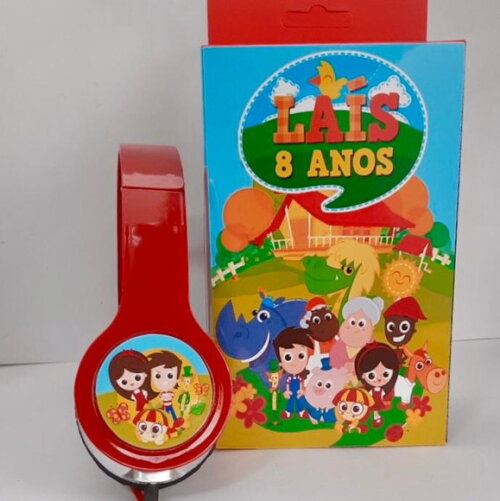 Kit 20 Unid Sítio do Pica Pau Amarelo Fones Caixinha Persona