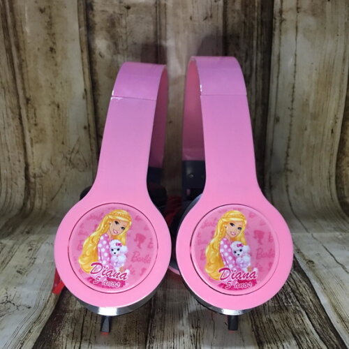 Kit 20 Unidades Barbie Fone Ouvido Personalizado