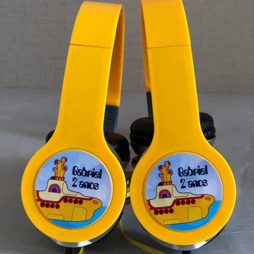 Kit 20 Unidades Beatle Submarino Fone de Ouvido