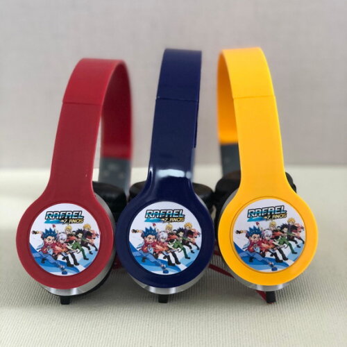 Kit 20 Unidades Beyblade Fones Personalizados