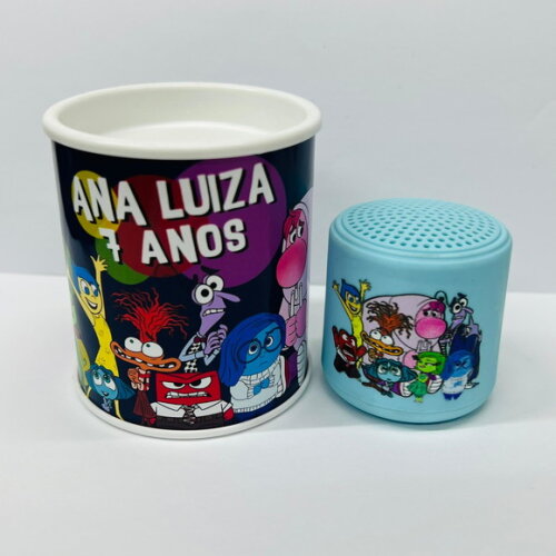 Kit 20 Unidades de Caixinha de Som Bluetooth Divertidamente