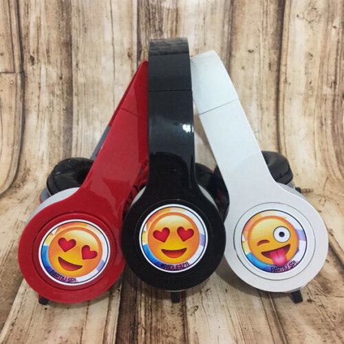 Kit 20 Unidades Emoji Fone de Ouvido Personalizado