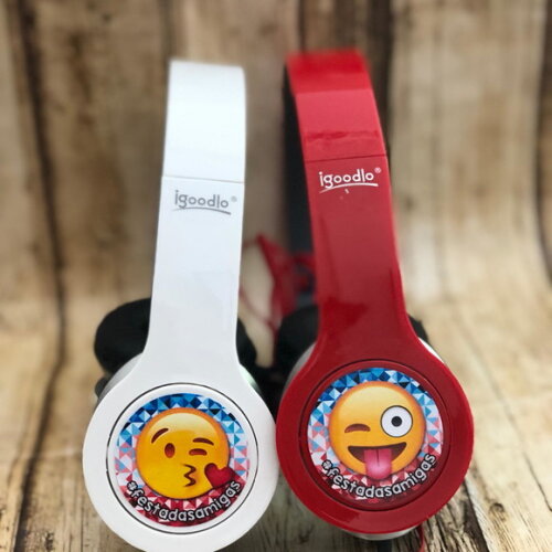 Kit 20 Unidades Emoji Fone Ouvido Personalizado