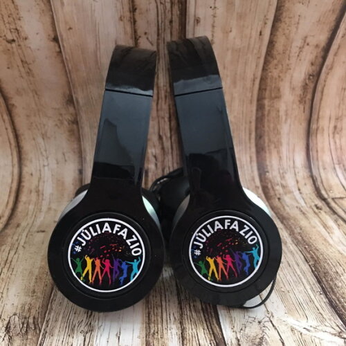 Kit 20 Unidades Festa Balada Neon Fone Personalizado