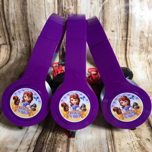 Kit 20 Unidades Fone de Ouvido Princesa Sofia