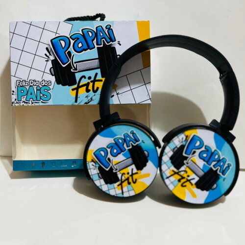 Kit 20 Unidades Fone de Ouvido sem Fio Dia dos Pais
