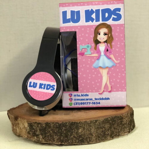 Kit 20 Unidades Fones Personalizados p/ Brindes Empresariais