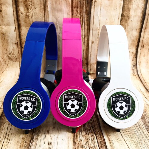 Kit 20 Unidades Futebol Fone de Ouvido Personalizado