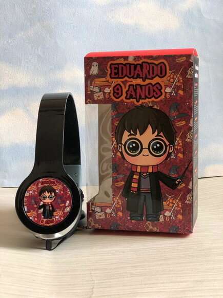 Kit 20 Unidades Harry Potter Fones Personalizados