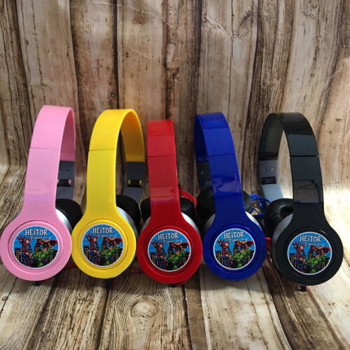 Kit 20 Unidades Herois Baby Fones Personalizados