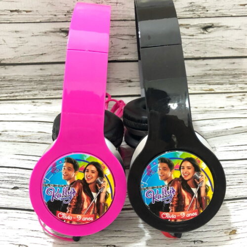 Kit 20 Unidades Kallys Mashup Fone de Ouvido Personalizado
