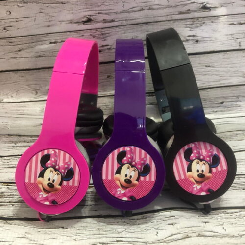Kit 20 Unidades Minnie Rosa Fone Personalizado
