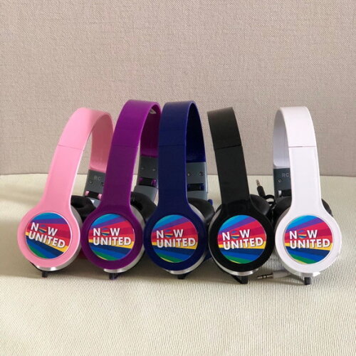 Kit 20 Unidades Now United Fones Caixinha Personalizados