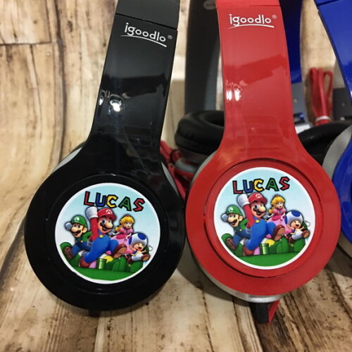 Kit 20 Unidades Super Mário Bros - Fone de Ouvido