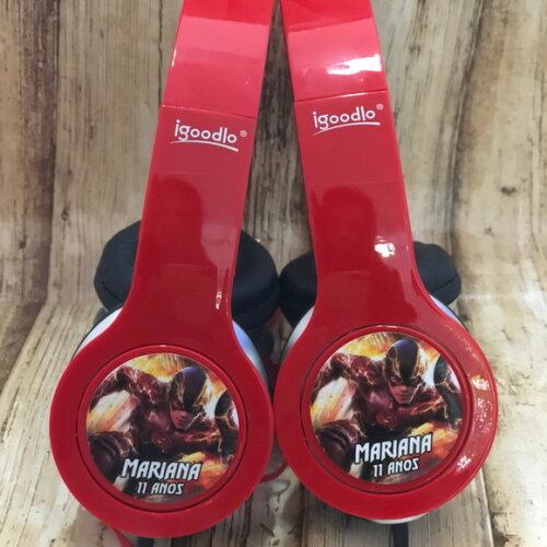 Kit 20 Unidades The Flash - Fone Personalizado