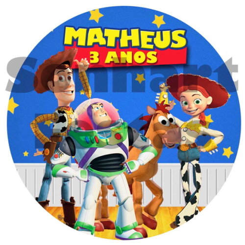 Kit 20 Unidades Toy Story Fone de Ouvido Personalizado