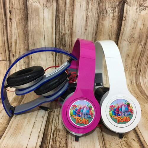Kit 20 Unidades Trolls- Fone de Ouvido Personalizado