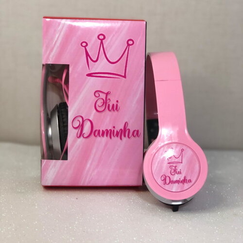 Kit 20und Casamento, Daminhas Fones Personalizados e Caixa