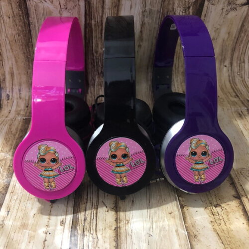 Kit 20unidades Lol Surprise Fone Ouvido Personalizado
