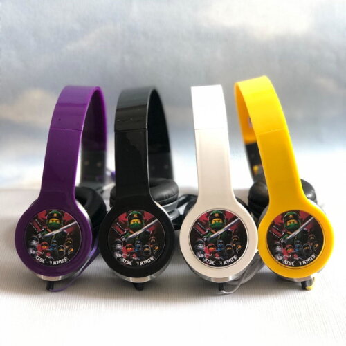 Kit com 20 Unidades Fones Personalizados Ninjago