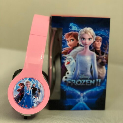 Kit com 20 Unidades Frozen Fones Personalizados e Caixinhas