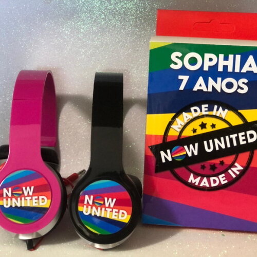 Kit com 20 Unidades Now United Fone Personalizados