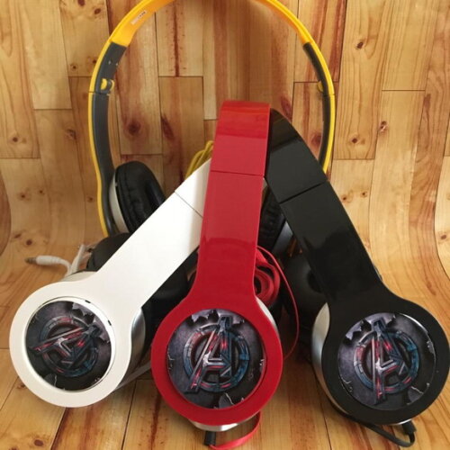 Kit com 20 Unidades Vingadores Fones Personalizados