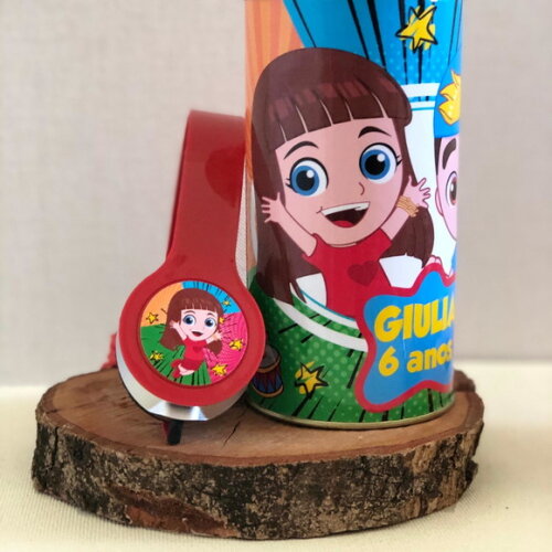 Luccas Neto Fones na Lata Personalizado