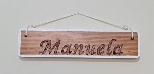 Plaquinha Personalizada com Nomes