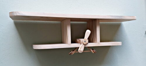Prateleira Avião 80cm Decoração