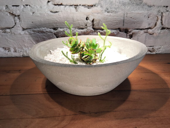 Bowl /centro de Mesa / Peça Decorativa / Terrário / Fruteira