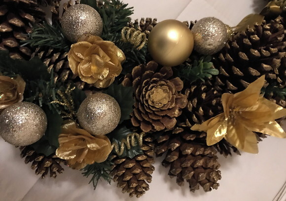 Guirlanda Natalina -pinhas/papai Noel - Consulte