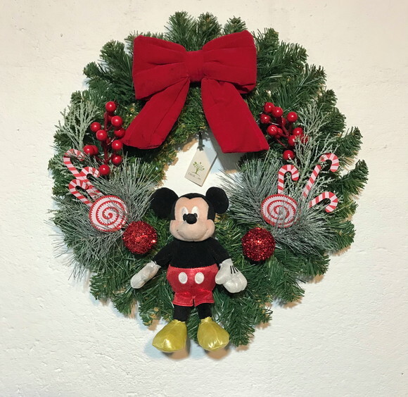 Guirlanda Natalina com Mickey Ø44cm