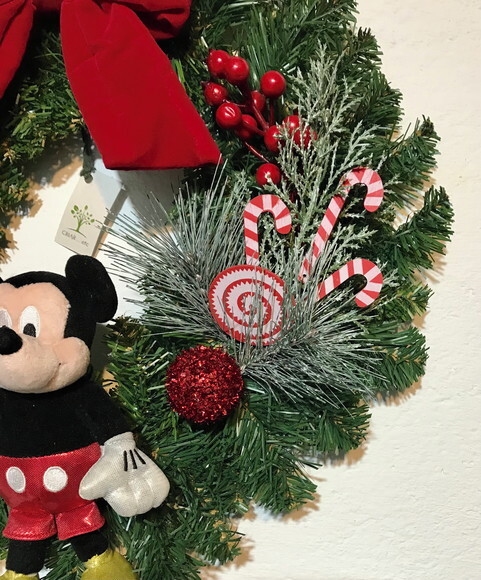 Guirlanda Natalina com Mickey Ø44cm