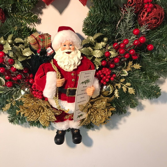 Guirlanda Natalina Sob Encomenda com Papai Noel-consulte