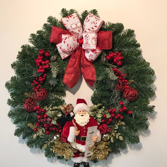 Guirlanda Natalina Sob Encomenda com Papai Noel-consulte