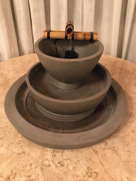 Jardim Zen com Fonte (7 Peças) - Sob Encomenda