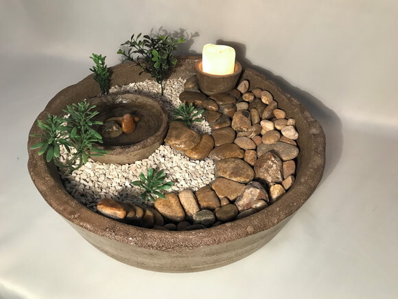 JARDIM ZEN DE PEDRAS - PEÇA ÚNICA