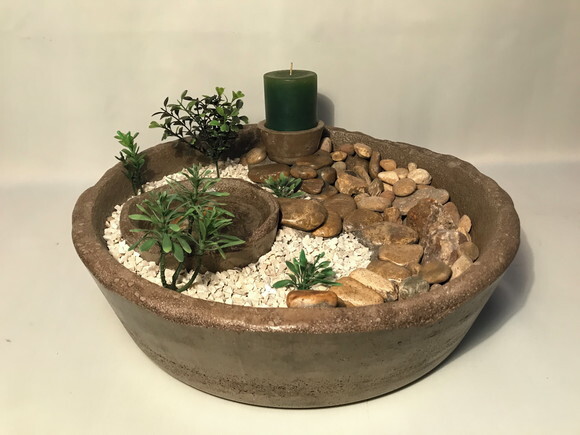 JARDIM ZEN DE PEDRAS - PEÇA ÚNICA
