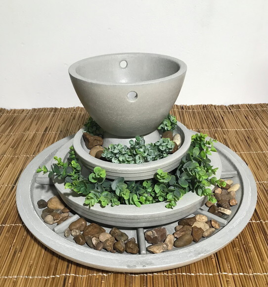 Jardim Zen Ø 59cm (7 Peças) - Sob Encomenda
