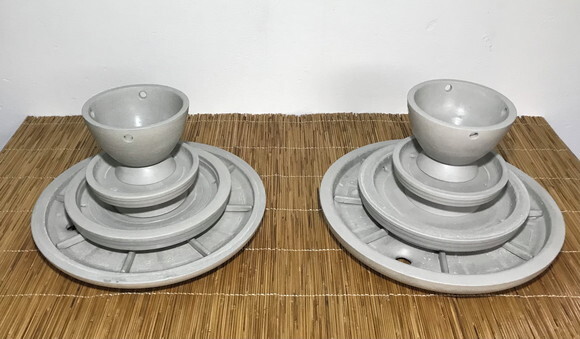 Jardim Zen Ø 59cm (7 Peças) - Sob Encomenda