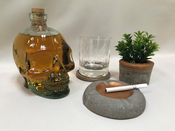 Kit Cinzeiro / Porta Vela ou Copo / Cachepô