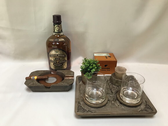 Kit Completo para Apreciadores de Charuto e Uísque