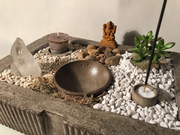 KIT JARDIM ZEN RETANGULAR- PEÇA ÚNICA