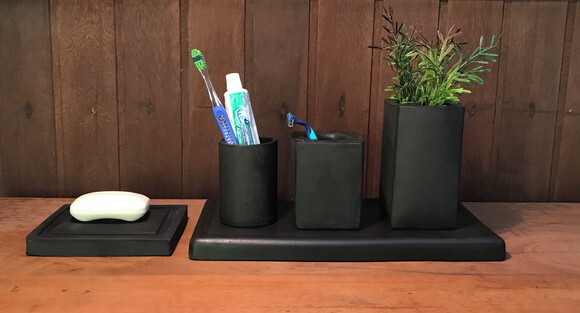 Kit Personalizado Banheiro - 5 Peças
