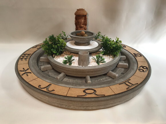 KIT PERSONALIZADO JARDIM ZEN C/MAPA ASTRAL - SOB ENCOMENDA