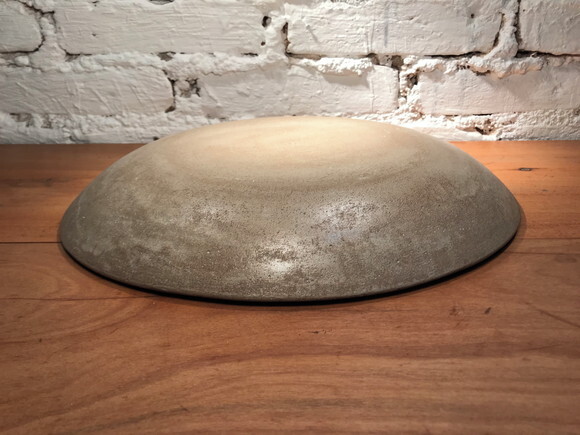 Peça Decorativa Oval-terrário/fruteira com Betume