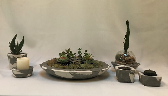 Terrário/centro de Mesa/fruteira/peça Decorativa Oval